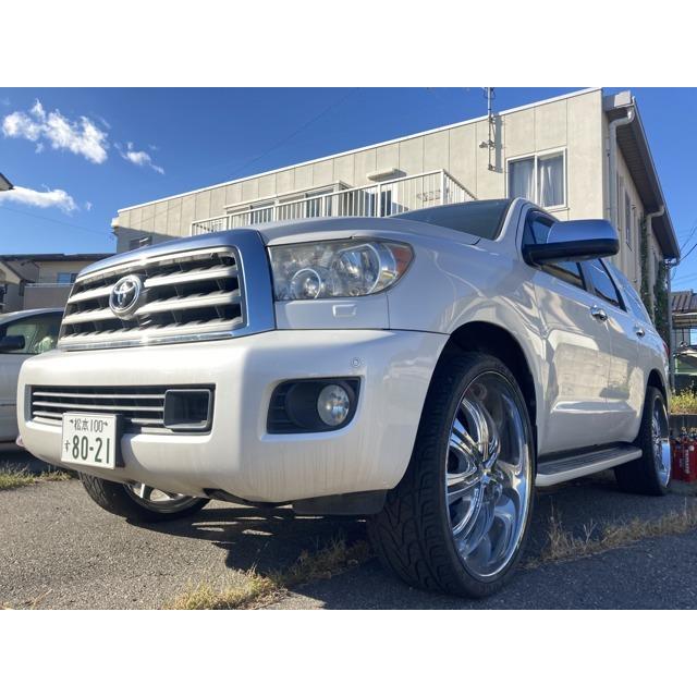 入荷中 5 7 プラチナム セコイア 米国トヨタ V8 バックカメラ Etc フルセグtv ナビ 4wd 中古車