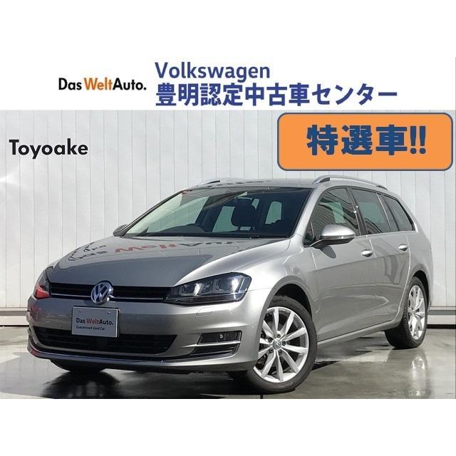 レビューで送料無料 フォルクスワーゲン ゴルフヴァリアント Tsi ハイライン 正規認定中古車 1オーナー 中古車