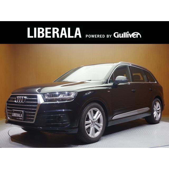 ワンピなど最旬ア Tfsi 2 0 Q7 アウディ クワトロ 7シーター バーチャルc 黒革 エアサス Acc 4wd Sラインパッケージ 中古車