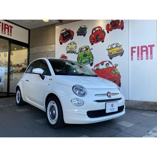 独特の素材 500 チンクエチェント フィアット ナビゲーションパッケージ 2dinナビ搭載 認定中古車保証 中古車