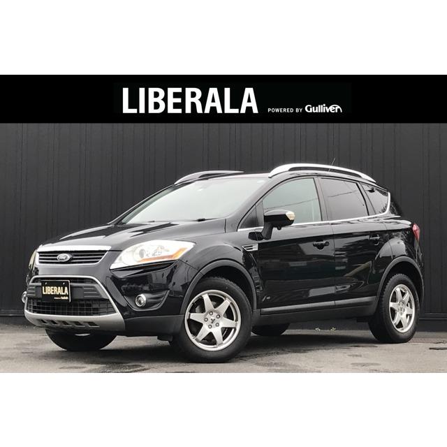 最高級のスーパー フォード クーガ トレンド 4wd 黒革シート ガラスルーフ ナビtv クルコン 中古車