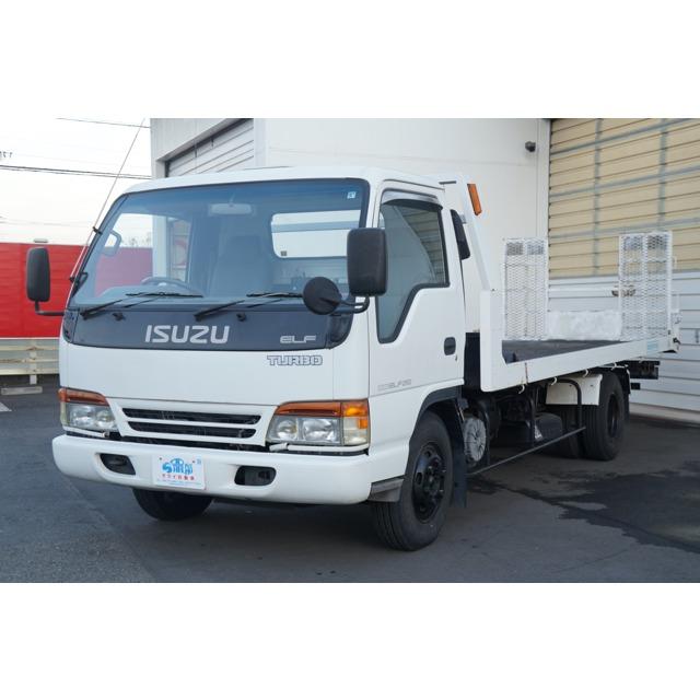 祝開店 大放出セール開催中 セーフティローダ積載車 エルフ いすゞ F6速ターボ ウインチ付き左電動格納ミラー Etc Www Toysland Co Il