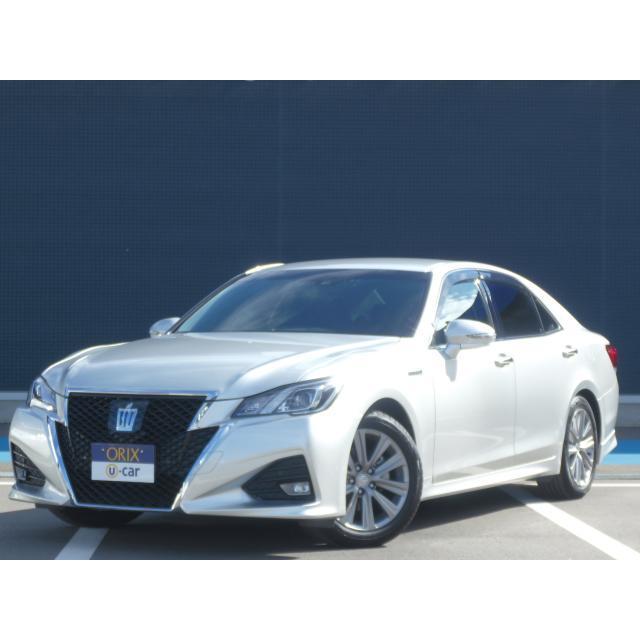 あなたにおすすめの商品 トヨタ クラウンアスリート ハイブリッド 2 5 S 純正ナビ Etc 衝突軽減装置 スマートキー 中古車