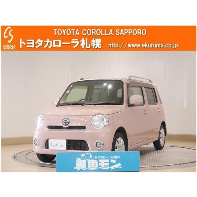可愛いクリスマスツリーやギフトが ミラココア ダイハツ 660 メモリーナビ付 1オーナー車 4wd X プラス 中古車