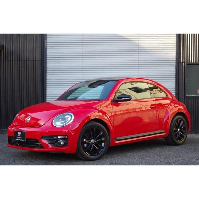 ギフト フォルクスワーゲン ザ ビートル 純正ツートン ワンオーナー 150台限定車 スタイル ブラック 中古車