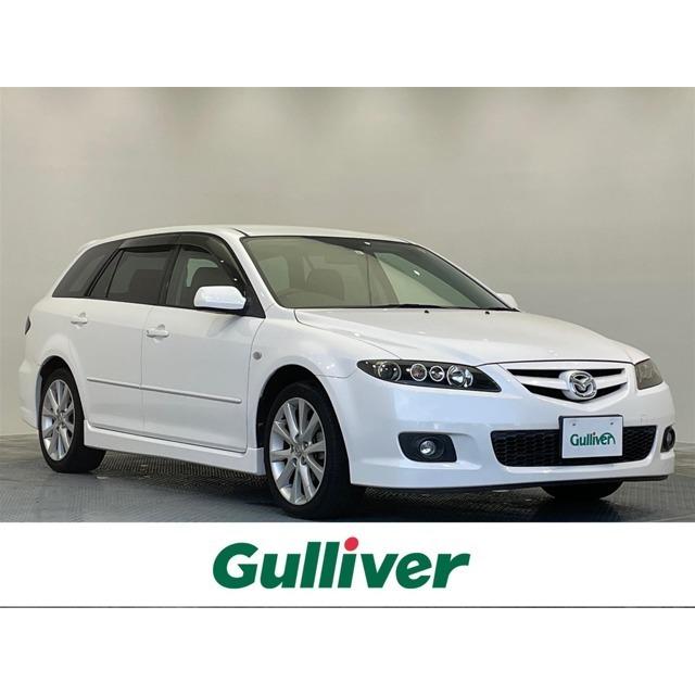 日本未発売 マツダ アテンザスポーツワゴン 2 3 23s ワンオーナー 社外ナビ Mtモード付き 中古車