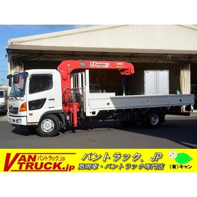 日本未発売 レンジャー 日野自動車 4トン Etc フックイン ラジコン 2 7t積 古河ユニック 4段クレーン 中古車