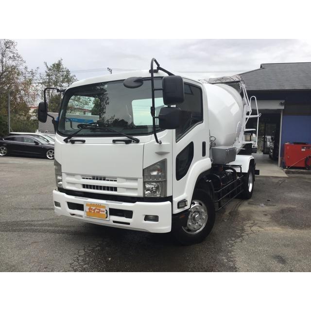 フォワード カヤバ工業製コンクリートミキサー車 7 65t ドラム容量6 3立米 最大混合容量