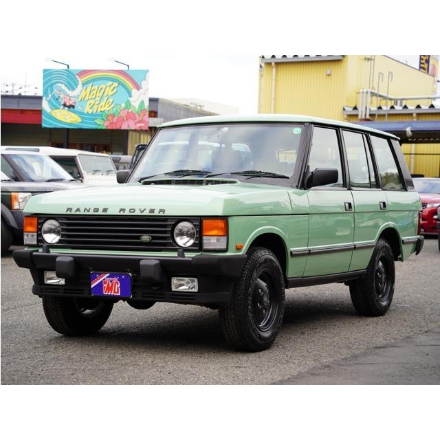 レンジローバー 3 9 車 バイク 自転車 4wd ミントグリーン全塗装済み 天張り張り替え