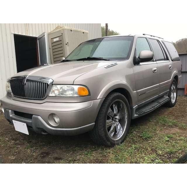 ナビゲーター 車 バイク 自転車 4wd サンルーフ 中古車 リンカーン 1ナンバー登録 バネサス交換済み Vu8026