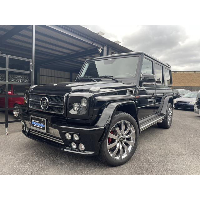 卓出 ブラバス Gクラス ドラレコ 4wd 後席モニター ナビ G500 ロング 中古車