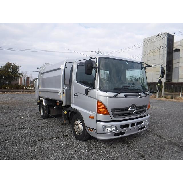 全国一律送料無料 積載1 9t レンジャー プレス排出 回転式パッカー車 8 1立米 中古車