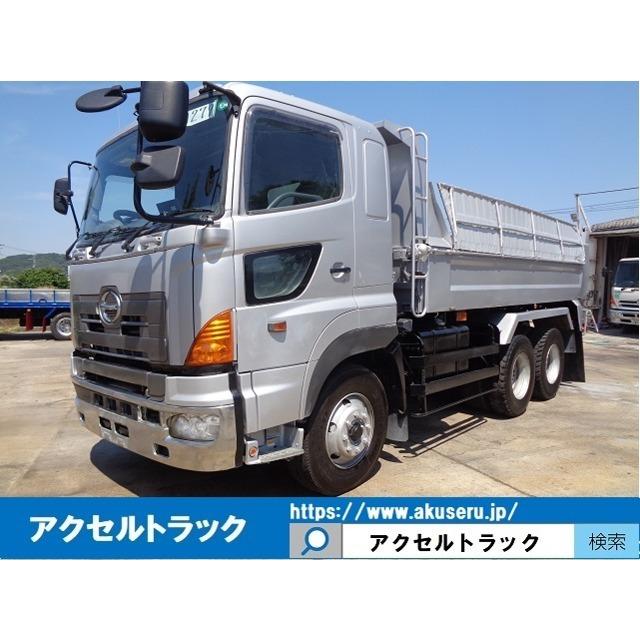 プロフィア 10tダンプ 2デフ 大型 10トン 中古トラックダンプ 5 1m 新明和 １着でも送料無料