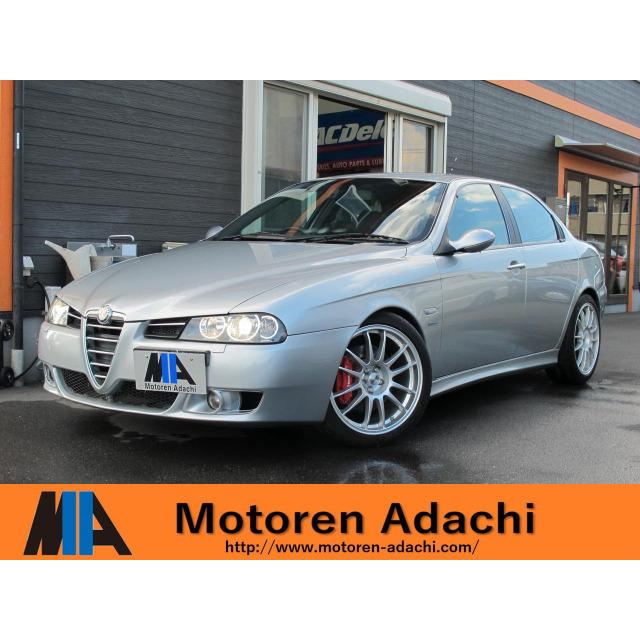 アルファ156 Ti 2 0jts セレスピード 1オーナー禁煙車 マフラー O Z18aw メーカー再生品