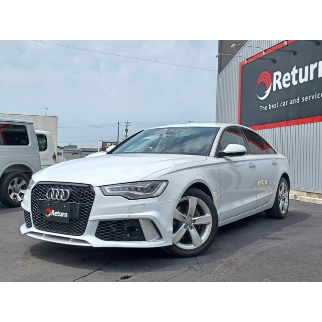 新着商品 カーセンサーA6 2.8 FSI クワトロ 4WD S6タイプフロントバンパー アウディ A6 2.8FSIクワトロ 4WD