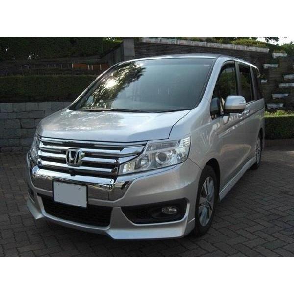 ホンダ　ステップワゴン　rk5 後期用　フロントリップ 楽天市場】ホンダ ステップワゴン スパーダS/スパーダZ/スパーダ