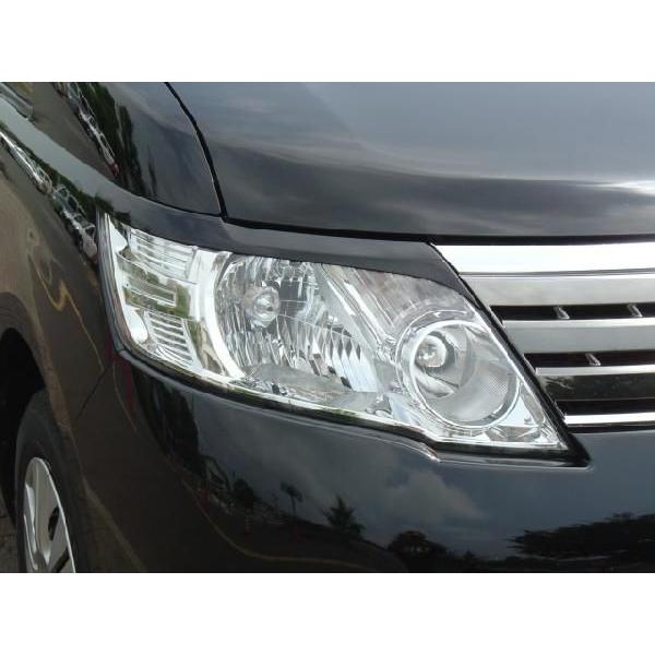 アイライン　セレナ　後期　C25　H20.1〜　純正カラー塗装済み　左右セット