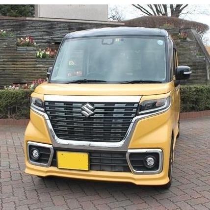 スズキ・スペーシアカスタムMK53S エアコンリング運転席・助手席