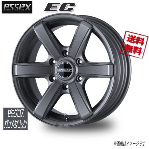 ESSEX EC セミグロスガンメタリック 17インチ 6H139.7 6.5J+38 4本