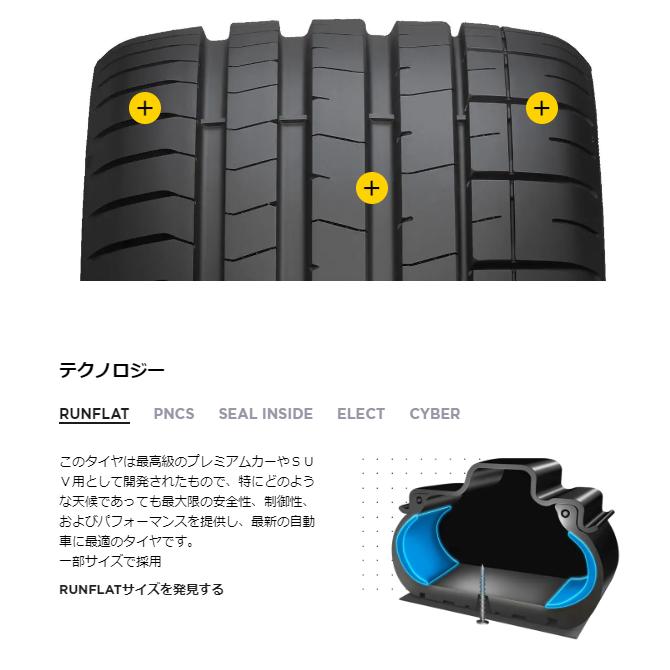 ピレリ SCORPION WINTER スコーピオン ウインター ランフラット 315/35R21 111V XL ★ 1本 スタッドレス 315/35-21 PIRELLI｜cartel0602｜02