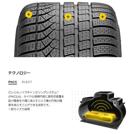 ピレリ P ZERO WINTER Pゼロ ウインター 295/35R20 101V NA0 1本 スタッドレス 295/35-20 PIRELLI｜cartel0602｜02