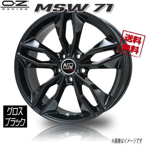 OZ Racing OZレーシング MSW71 グロスブラック 18インチ 5H112 8J+50 1