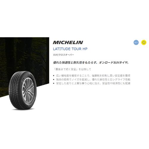 Latitude 265/60R18 110H 4本セット ミシュラン TOUR HP Latitude 265/60R18 110H 4本セット ミシュラン TOUR HP