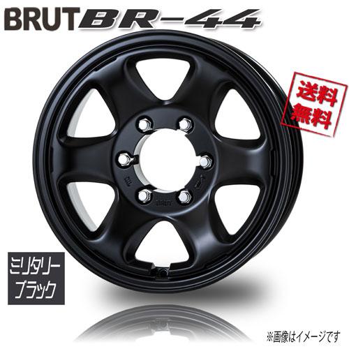 BRUT BR-44 ミリタリーブラック 16インチ 6H139.7 6.5J+38 1本 108.2 