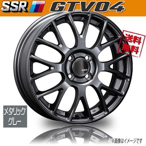 ホイール新品 4本セット SSR GTV04 15インチ 4H100 5J+45 業販4本購入 