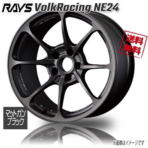RAYS RAYS VolkRacing NE24 マットガンブラック MT 19インチ 5H112 11J