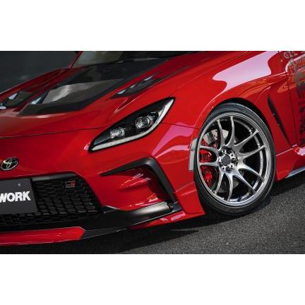 WORK WORK WORK EMOTION CR Kiwami アッシュト゛チタン 18インチ 5H114