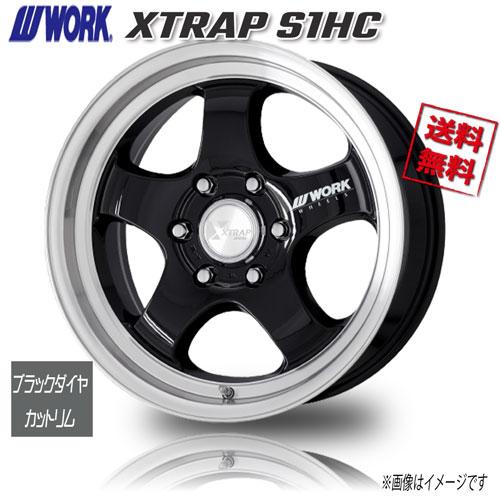 WORK XTRAP S1HC ブラックダイヤカットリム 20インチ 6H139.7 8J WORK XTRAP S1HC ブラックダイヤカットリム 20インチ 6H139.7 8J