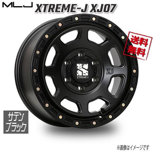 MLJ MLJ XTREME-J XJ07 サテンブラック 18インチ 6H139.7 8J+50 1本