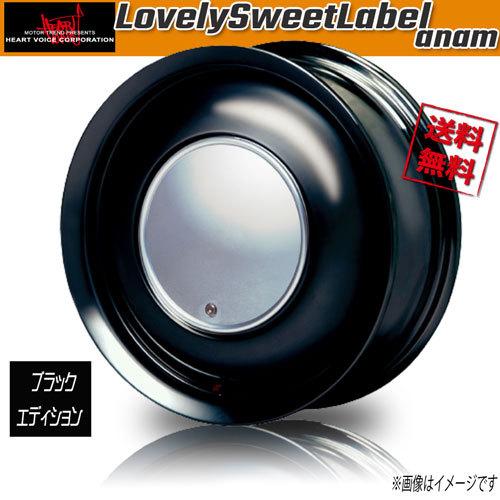 車輪新品 4本仕掛ける HEART VOICE LovelySweetLabel anam 黒いことED 14in 4H114.3 5J+45 マルチ12穴 業販4本買いもとめるで貨物輸送無料 タイヤ、ホイール-車、バイク、自転車