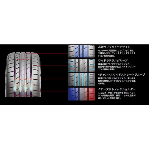 165/45R16 74V XL 1本 クムホ エクスタ HS51_1