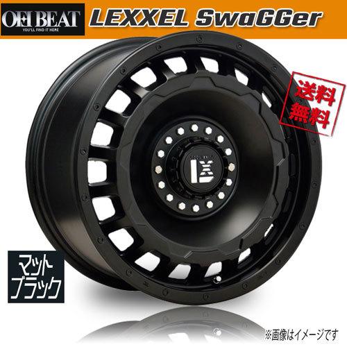 ホイール新品 1本のみ OFFBEAT LEXXEL SwaGGer MATBLACK 16インチ 5H139.7 5.5J+20 110.2 業販4本購入で送料無料