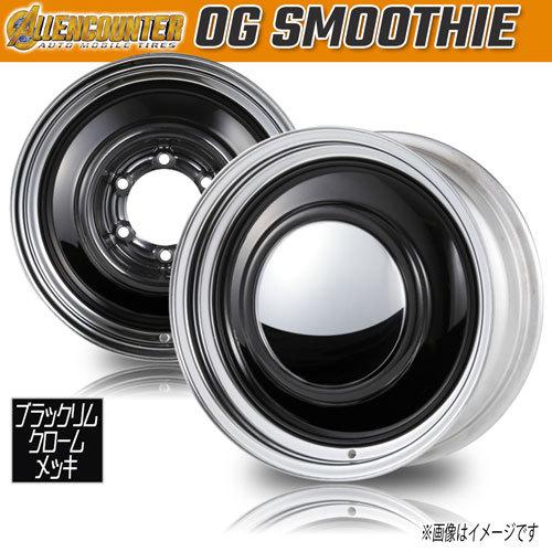 ホイール新品 4本セット ALLENCOUNTER OG スムーシー ブラック リム 
