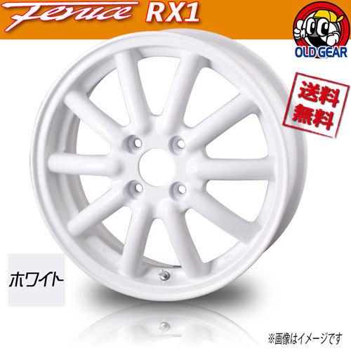 ホイール新品 4本セット ドゥオール フェニーチェ RX1 ホワイト 14インチ 4H100 4.5J+45 業販4本購入で送料無料 N-BOX エブリィ パレット