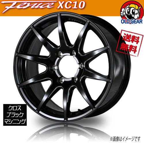 ホイール新品 4本セット ドゥオール フェニーチェ クロス XC10 グロスブラック/M 17インチ 6H139.7 8J+20 業販4本購入で送料無料 プラド｜cartel0602d