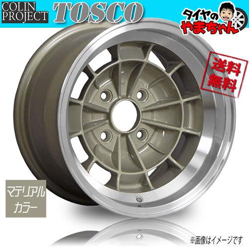 も*ー様 トスコホイール　8J-18.8J+-0　114.3 4H 4本セット COLIN PROJECT ホイール新品 4本セット Colin トスコ マテリアルカラー