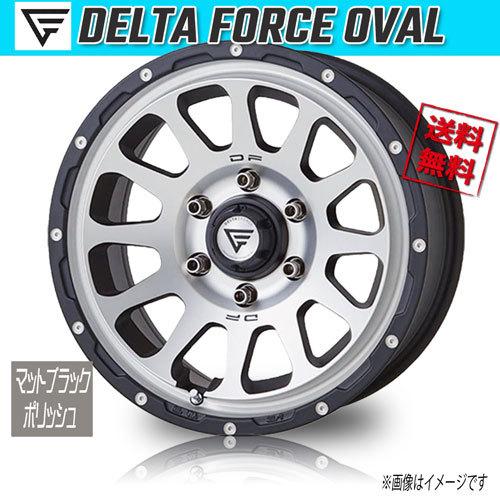ホイール新品 4本セット FORCE デルタフォース オーバル マット ホイール新品 4本セット FORCE デルタフォース オーバル マット