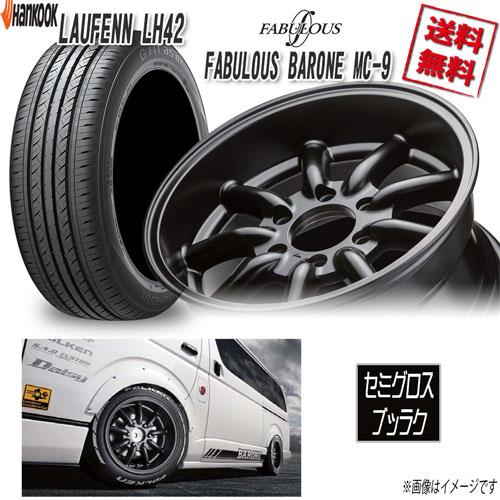 ファブレス BARONE MC-9 WIDE 1P 16 6H139.7 8.5J+19 ラウフェン G FIT