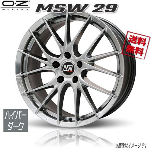 OZ Racing OZレーシング MSW29 ハイパーダーク 18インチ 5H110 8J+40 1
