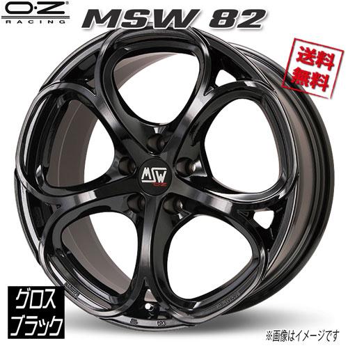専用ページ　艶ありブラック OZ Racing OZレーシング MSW82 グロスブラック 18インチ 5H110 8J+30 1