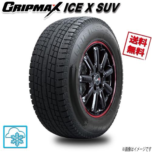GRIPMAX 225/55R18 GRIP ICE X SUV 4本早い者勝ち Ice X 225/55R18 102H XL 4本 グリップマックス SUV GRIPMAX ブラック