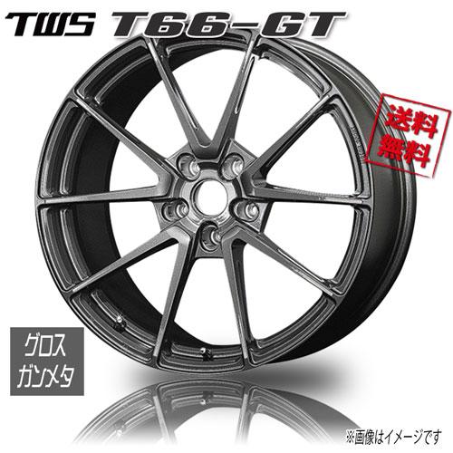 【2本】TWS T66-GT 19インチ 10J +32 114.3 TWS TWS TWS T66-GT グロスガンメタ 19インチ 5H114.3 10J+32 1本 73