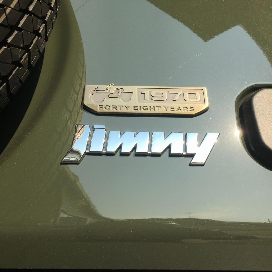 アニバーサリープレート エンブレム マットブロンズ ジムニー ジムニー