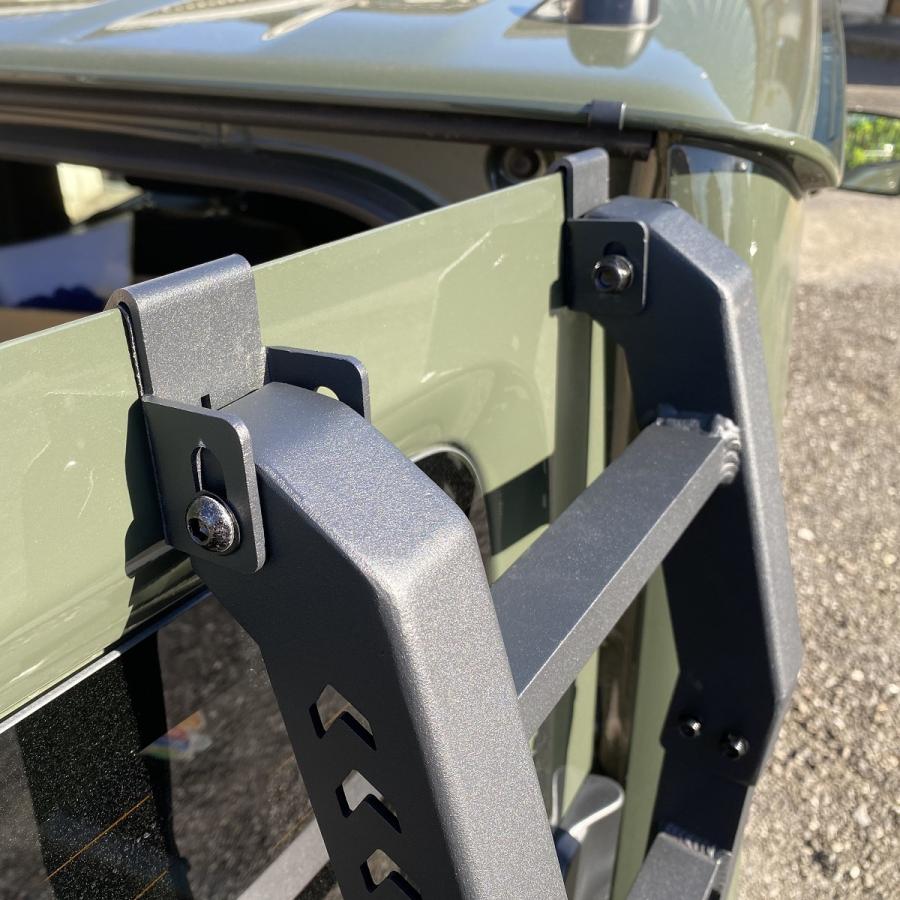 ジムニー専用 サクソンレーシング ルーフラック リアキャリア＆ラダー ジムニーでいこう！】SUXON RACING、金属加工技術を生かしたオリジナル