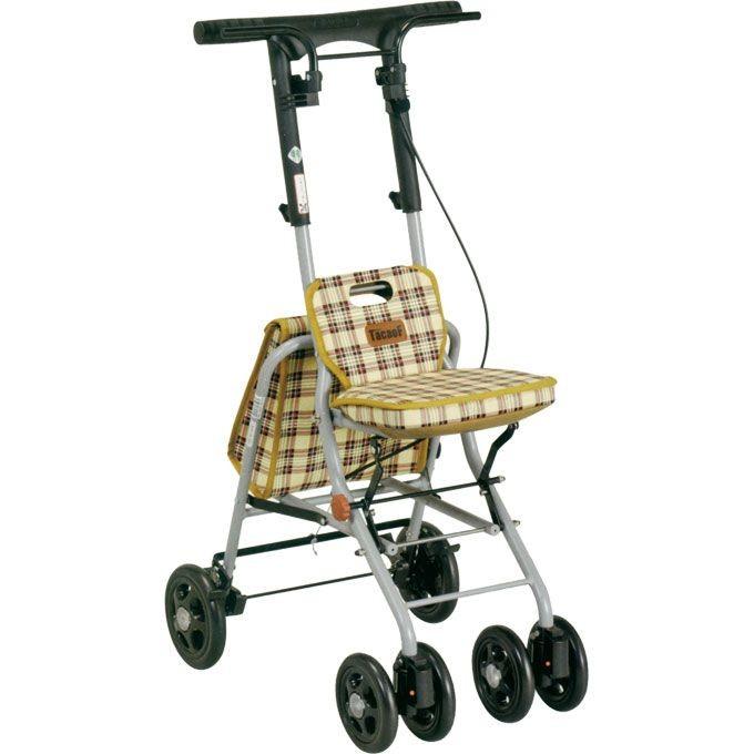 Tacaof シルバーカー 軽量 手押し車 老人用 高齢者 カート 介護用品