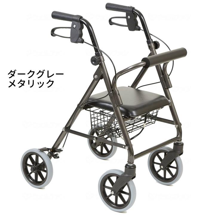 竹虎 シルバーカー ハッピーミニ トール ダークグレーメタリック